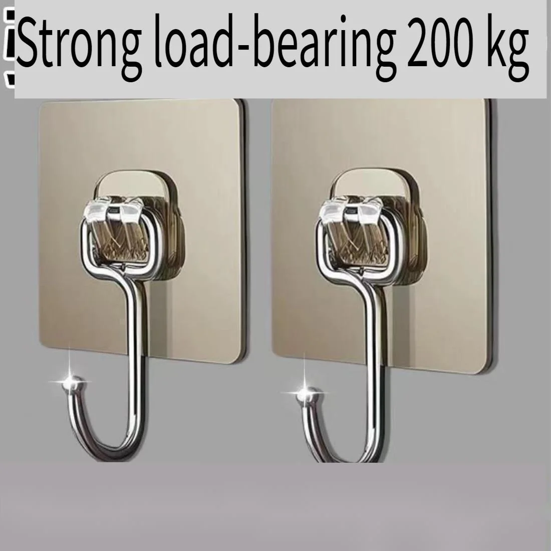 Increase stainless steel with adhesive, perforation, no trace, wall mounted, strong load-bearing, bathroom and kitchen_voghion.com