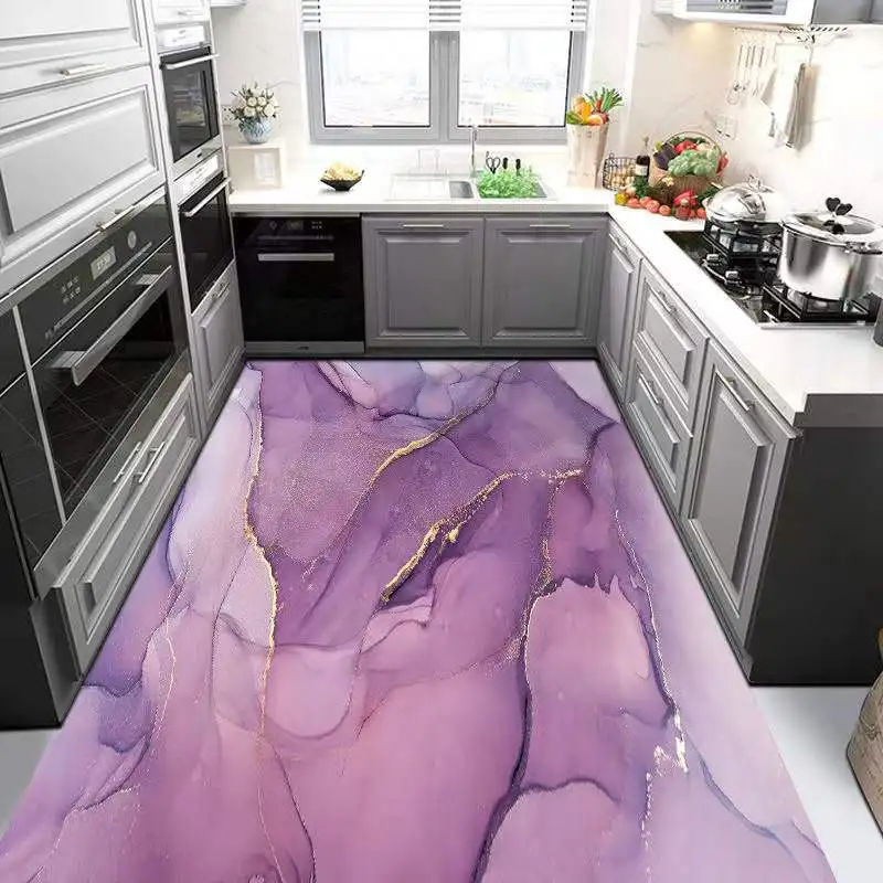Нескользящий домашний коврик для ванной Quik Dry простой кухонный напольный