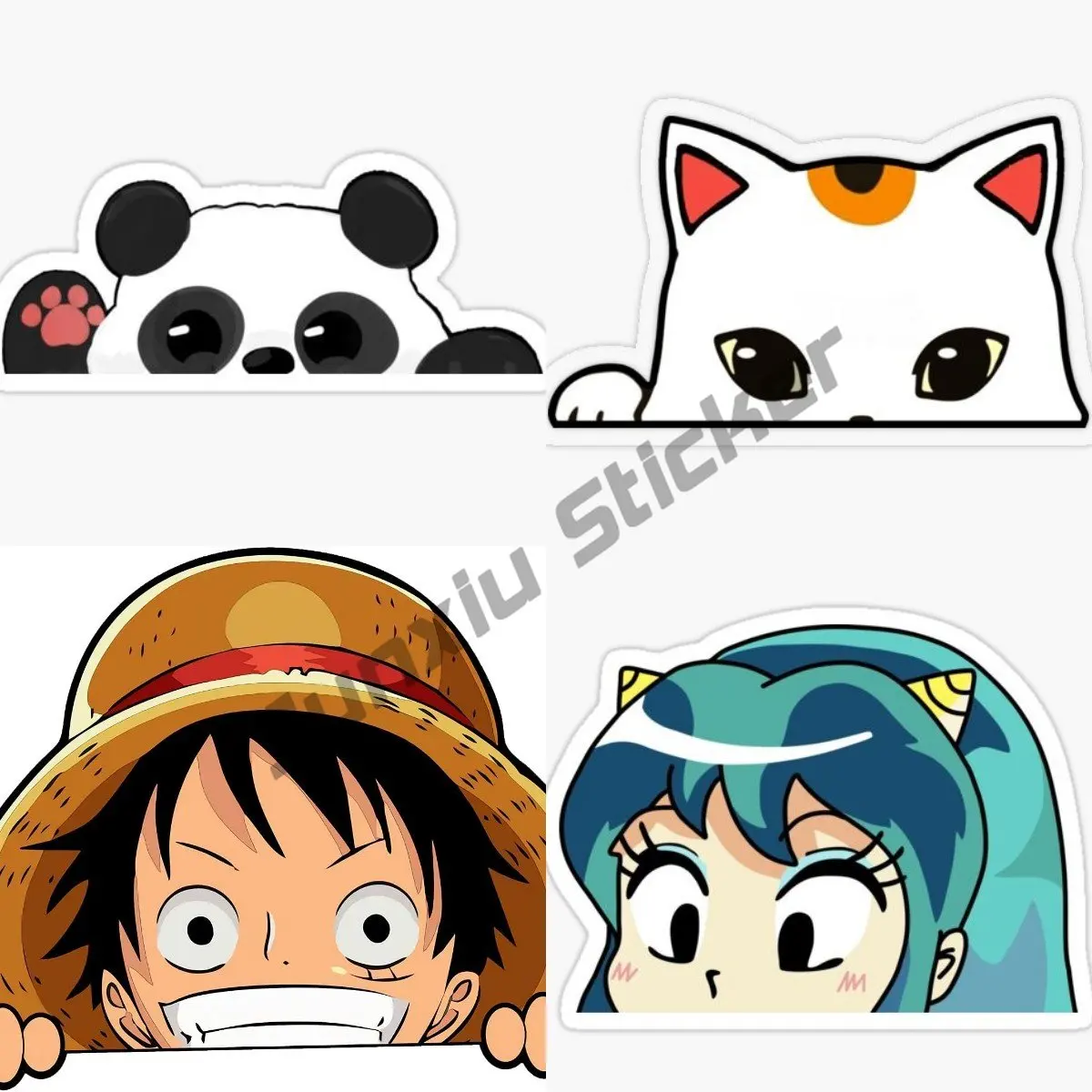 

Monkey Peeker Peeking Car Decals DIY Anime Motorcycle Laptop Decals Skateboard Bike Bumper Window Stickers