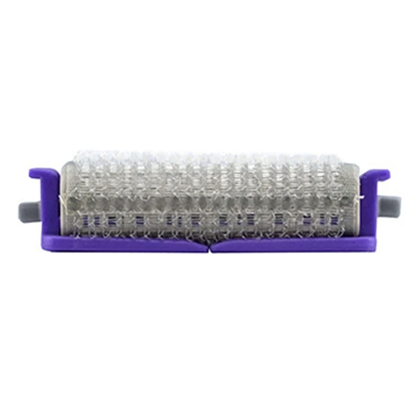 SANQ 24Pcs/Set Salon Nylon Hook & Loop Hair Rollers Set Root Perm Rods Bars Curlers with Clips Rubber Bands