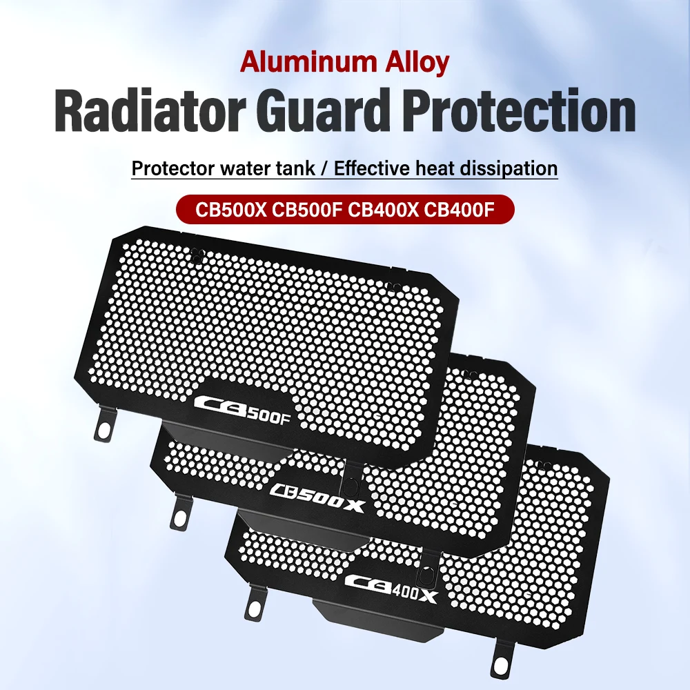 Scudo Radiatore Per Honda CB500F E Modelli Affini - Griglia Protettiva In Alluminio - Foto 8