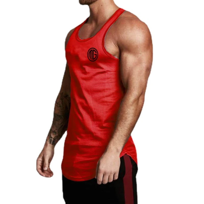 

Summer and Autumn Men's Quick-drying Breathable Basketball Clothing Loose Running Sports Fitness Thin Vest