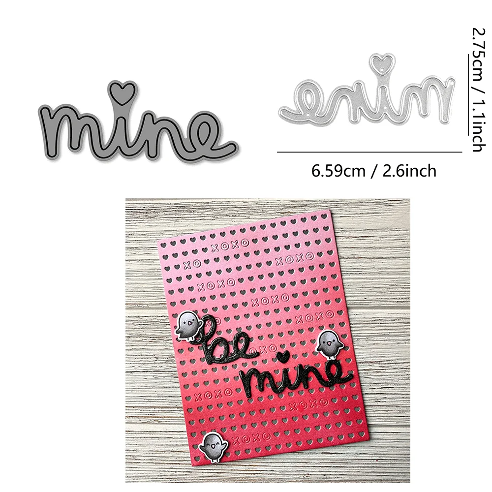 Bauen Sie einen Schneekugel aus Metall, Stanzformen, Liebesprägung, gestanzter Kranz, Add-On für DIY-Kartenherstellung, Scrapbooking, Bastelbedarf – Detail 4