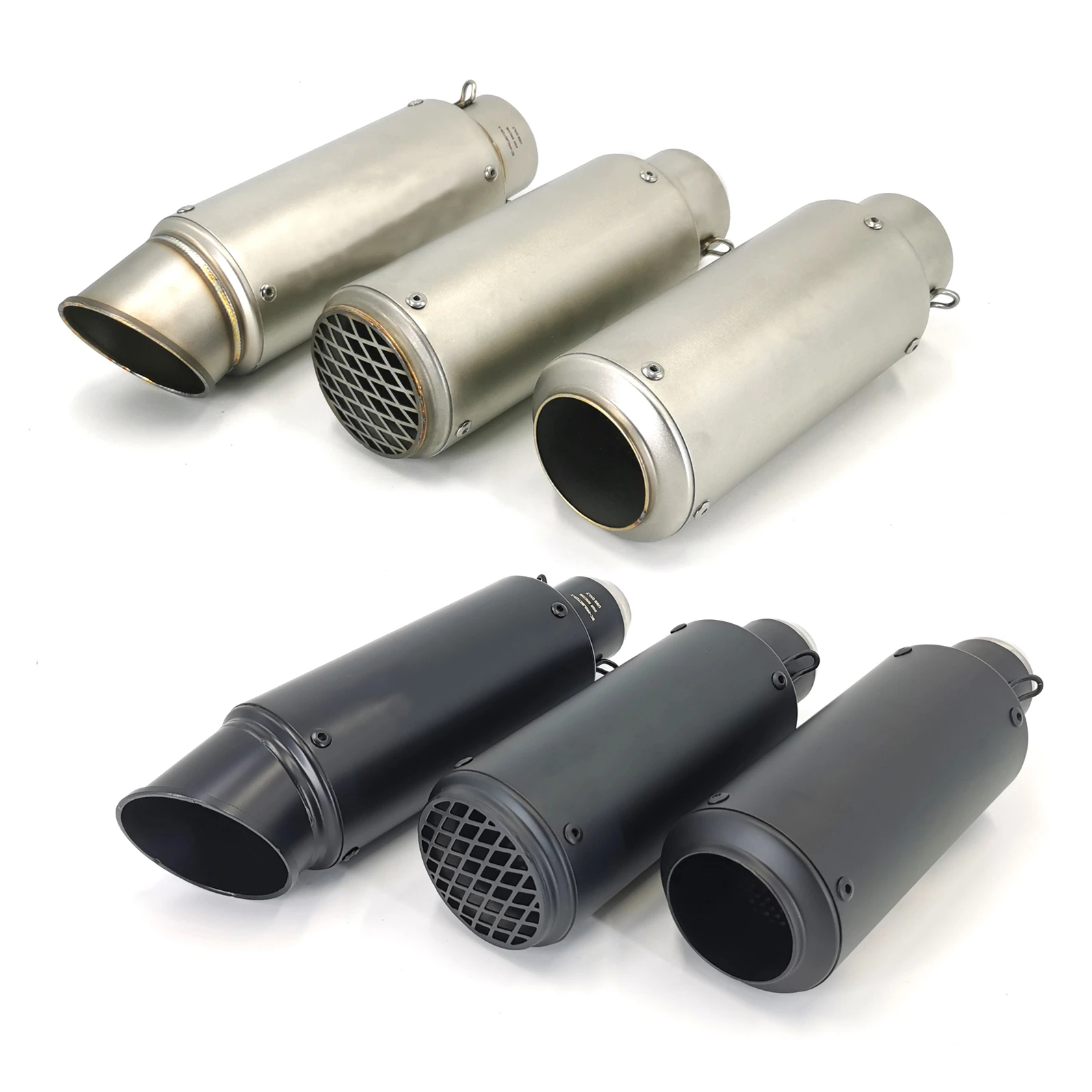 Motorcycle Slipon Exhaust Pipe With Db Killer Escape Moto Universal