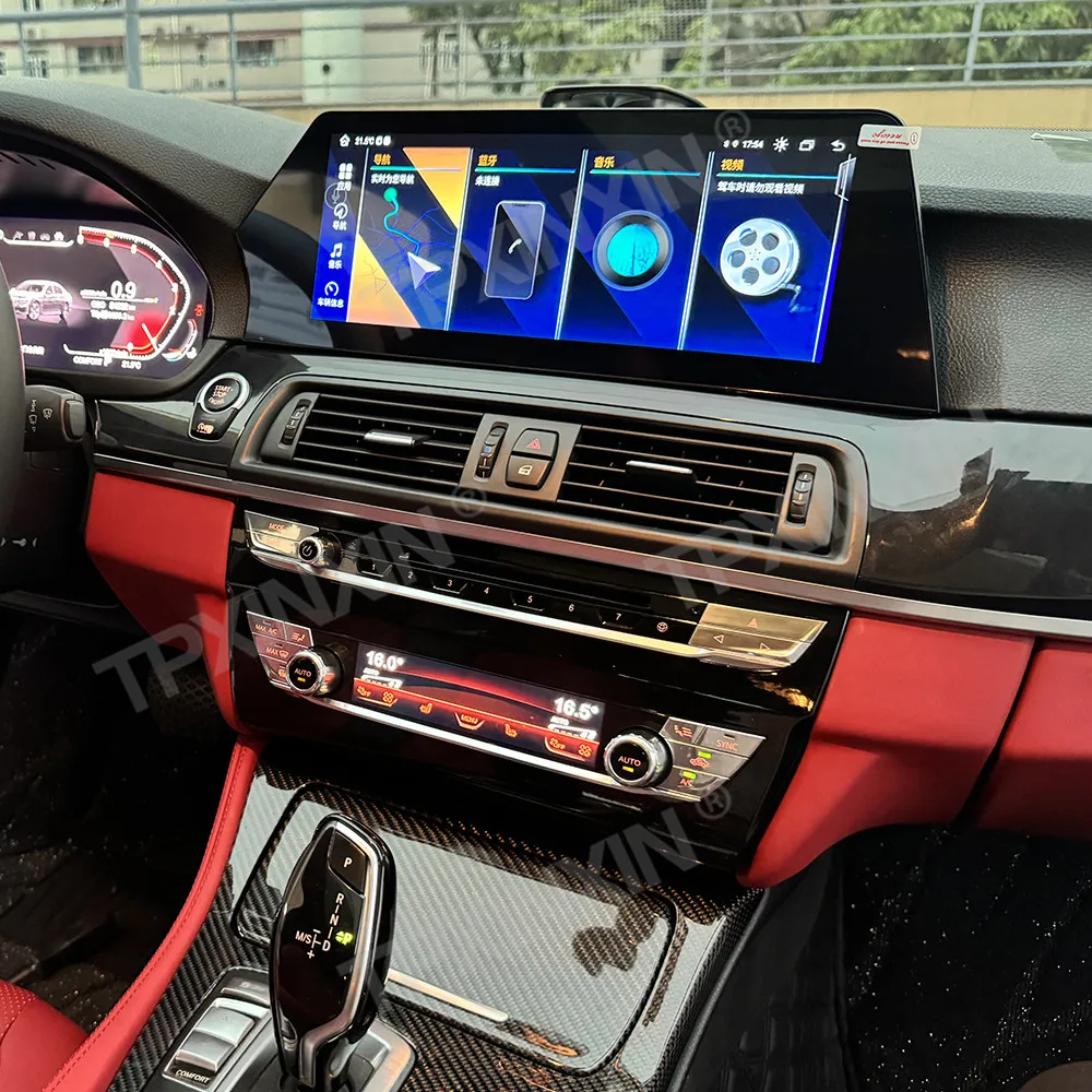 車のLCDタッチスクリーン,エアコンパネル,BMW 5シリーズ,f10,f18