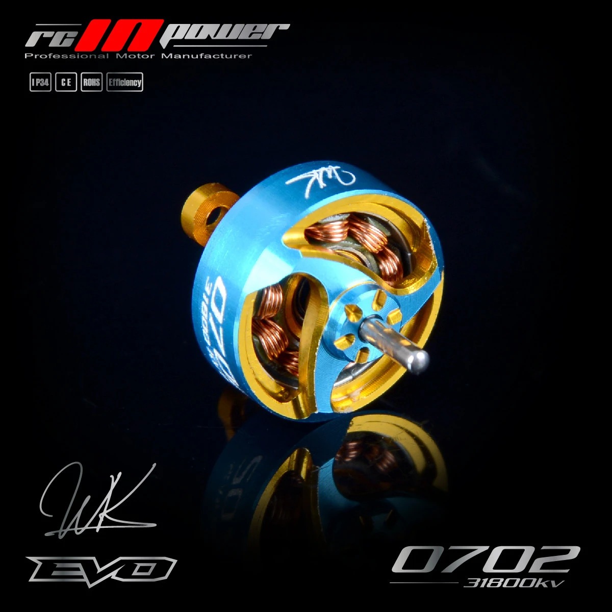 Rcinpower Evo 0702 31800kv 1s Fpv Микро бесщеточный двигатель thumbnail 4