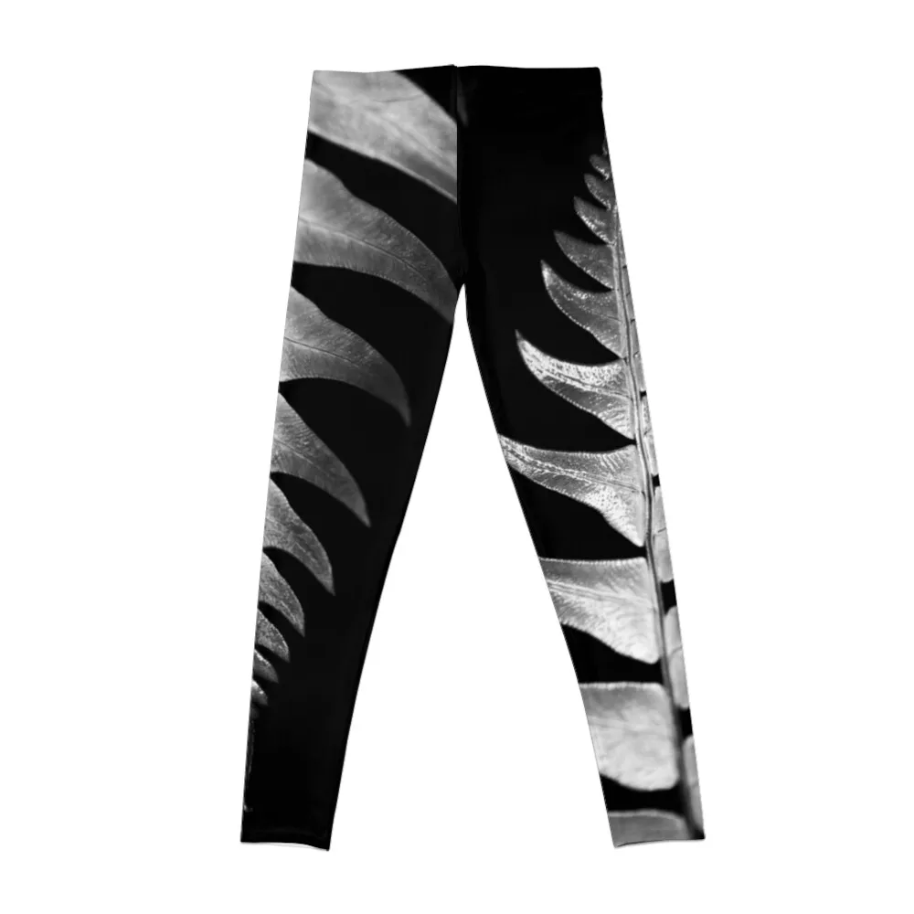 Silver Ferns Reflect the Remnants of Light Leggings Women's high waist sportswear gym Womens Leggings