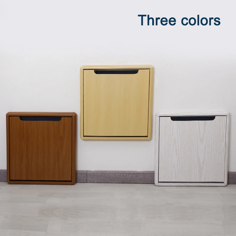 Hidden Wall Hanging Folding Stool Household Shoe Cabinet Folding Chair Entrance Bathroom Shoe Stool Bathroom Stools