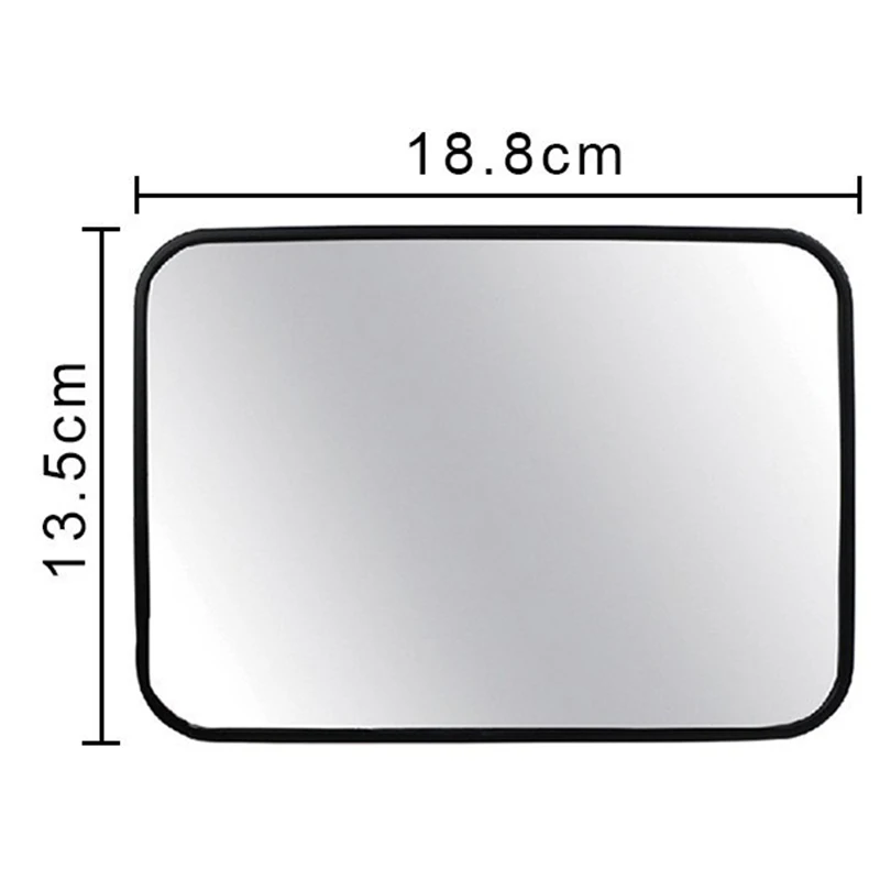 Car Safety Baby Mirror Rearview Mirror Rear Seat Child Seat Headrest Mounting Monitor Square Car Mirror