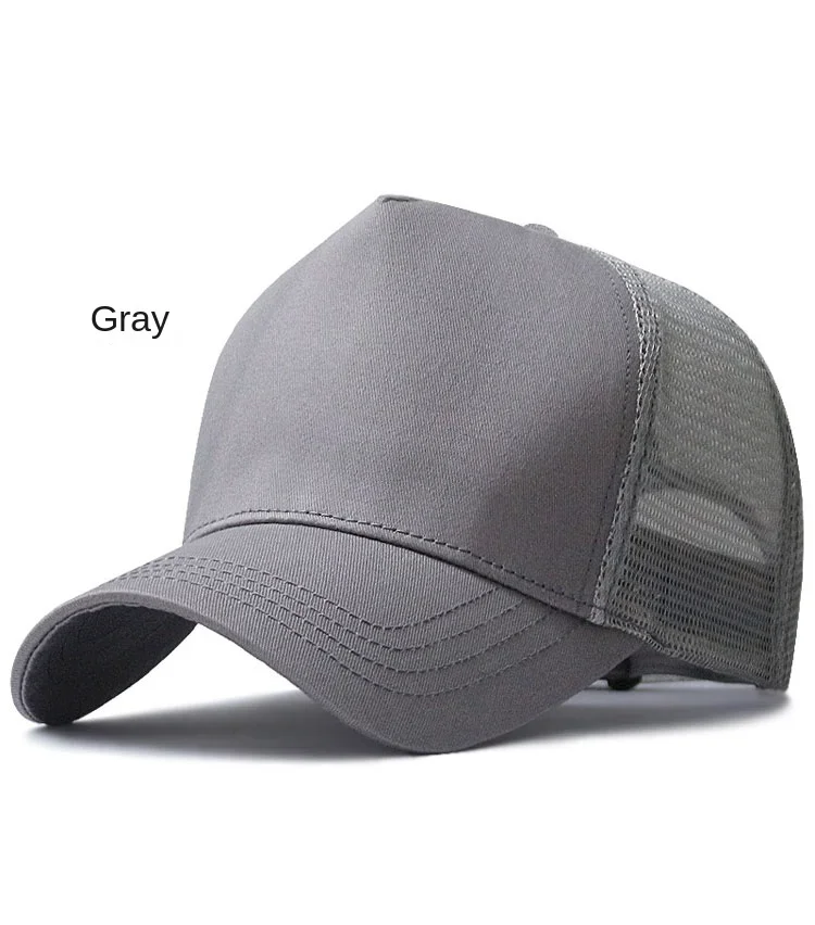 Big Head Man Large Size Mesh Baseball Hats Outdoors Plus Size Sport Caps Dad Oversize Trucker Cap 56-61cm 62-66cm