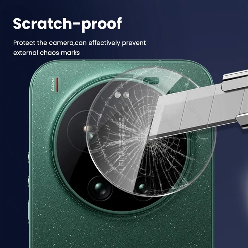 Ultimate Clear Tempered Glass Back Camera Protectors - 2 Pack