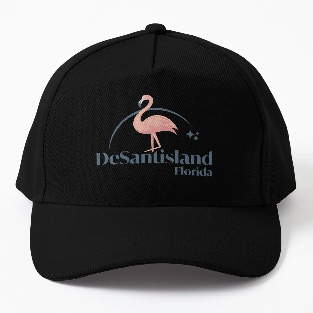 

DeSantisland Land Of Liberty - Land Of Florida Flamingo Baseball Cap Trucker Hat Women'S Golf Wear Men'S