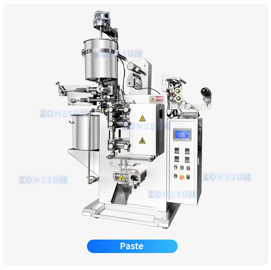 ZONESUN ZS-LX120 High Speed Sauce Filling Sealing Packaging Machine