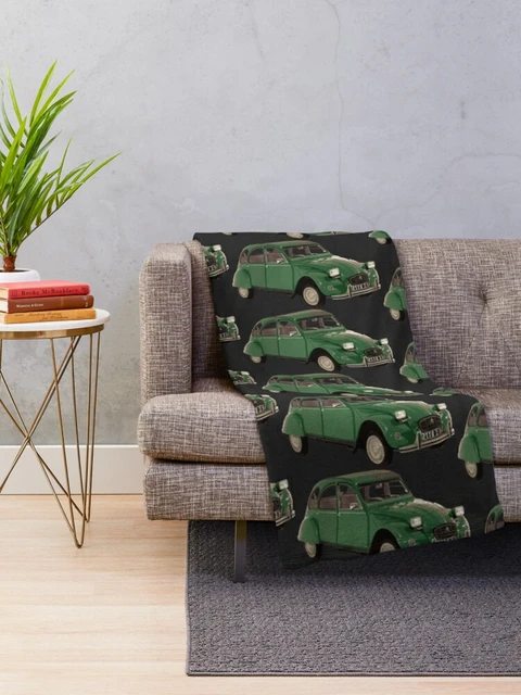 citroen 2cv  Vintage Green Car Throw Blanket Vintage Blanket Comforter  Blanket Luxury St Blanket - AliExpress