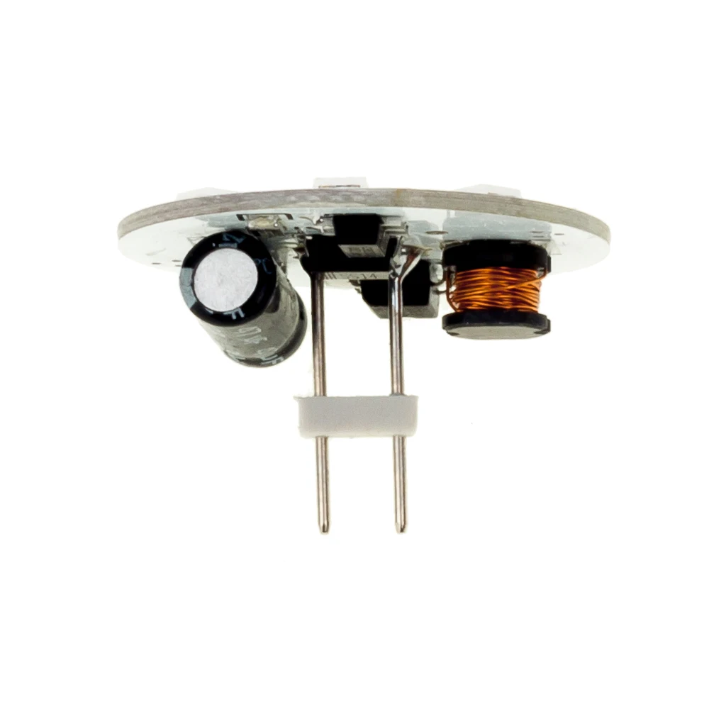 G4 LED 언더 캐비닛 스포트라이트, 12LED 2835SMD 후면 핀, 내추럴 화이트, 12V, 24V, 조도 조절 RV 마틴 D25mm 크리스탈 라이트, 로트당 1 개