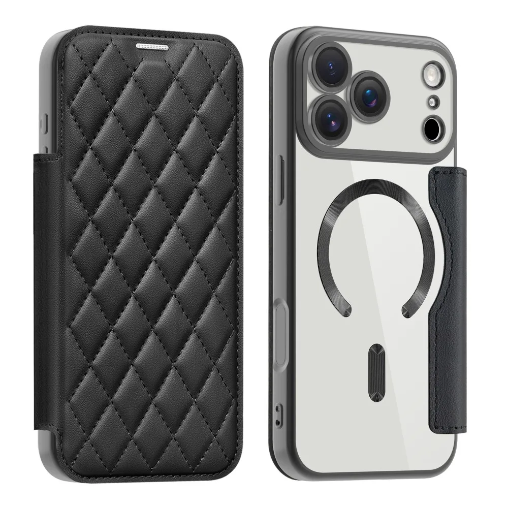 Premium PU Leather Magnetic Flip Wallet Phone Case with Card Slot Cover