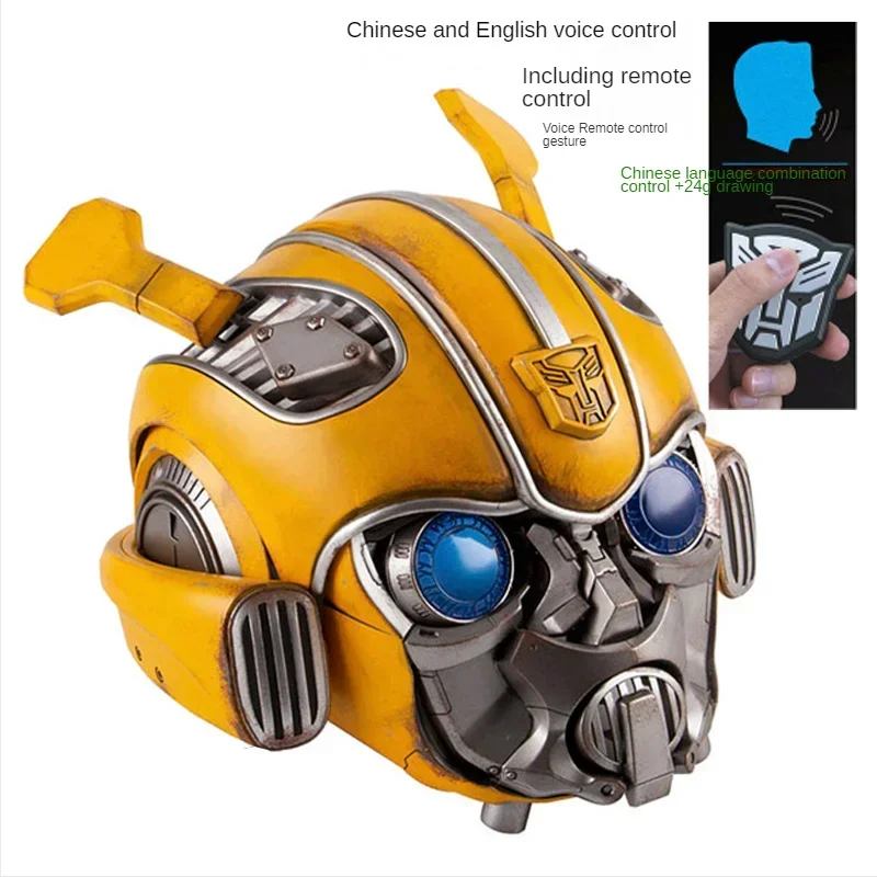 Bumblebee Optimus Prime 1:1 Helmet Voice Control Mask Action