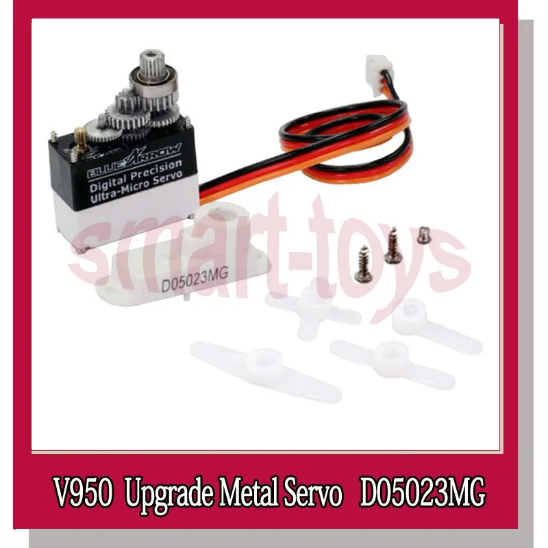 Trois servos métal V950 pour WLtoys RC hélicoptère, emballage d'origine.