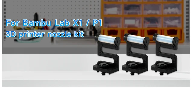 Kit De 10 Limpiadores De Boquilla 0.4mm Para Impresora 3D - Micro Brocas De Acero, Universal