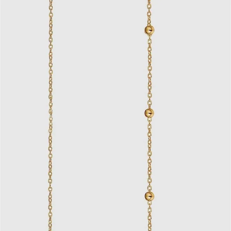 Fashion Metal Double Layered Beads Belly Chains for Women