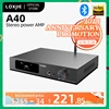 LOXJIE A40 Power Amplifier Headphone Amp 165W X 2 MQA-CD Bluetooth XU-316 DSD256 Optical I2S HDMI ARC PHONO Remote Control 1