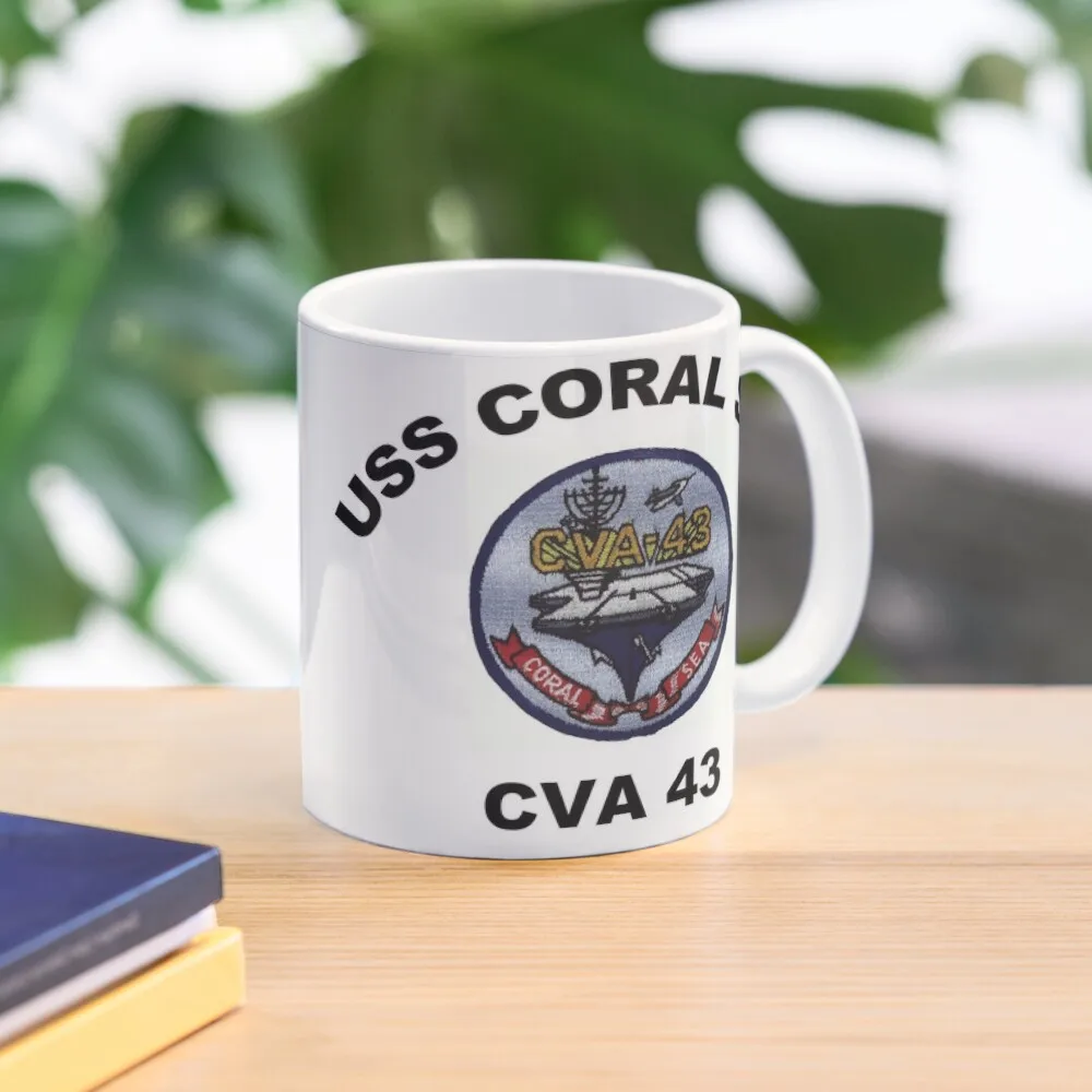 

USS Coral Sea (CV/CVB/CVA-43) Crest Coffee Mug Custom Mug