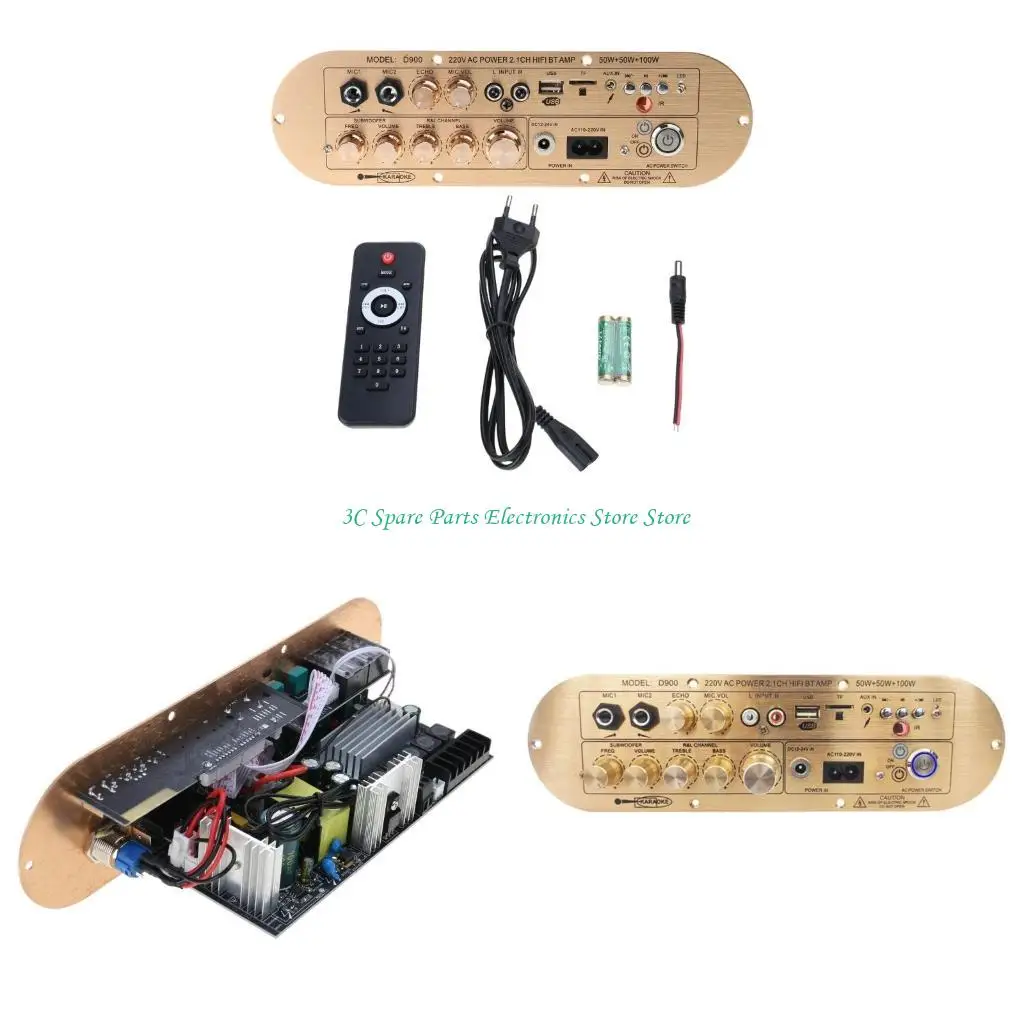 12pc Lightweight 2.1 채널 보드 D900 BLE5.0 쉬운 설치