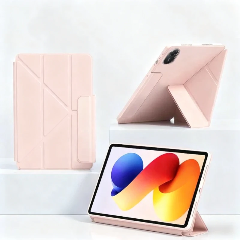 Premium Smart Fold PU Leather Stand Magnetic Cover