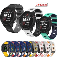 

Quick Release Soft Silicone Smart Watch Strap 20mm 22mm Huawei Samsung Garmin Watch Replacement Strap Wristband
