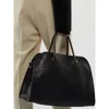 New Good Stuff The Portable Row Margaux 15 Black Suede Large Capacity Handbag Messenger Bag New 5