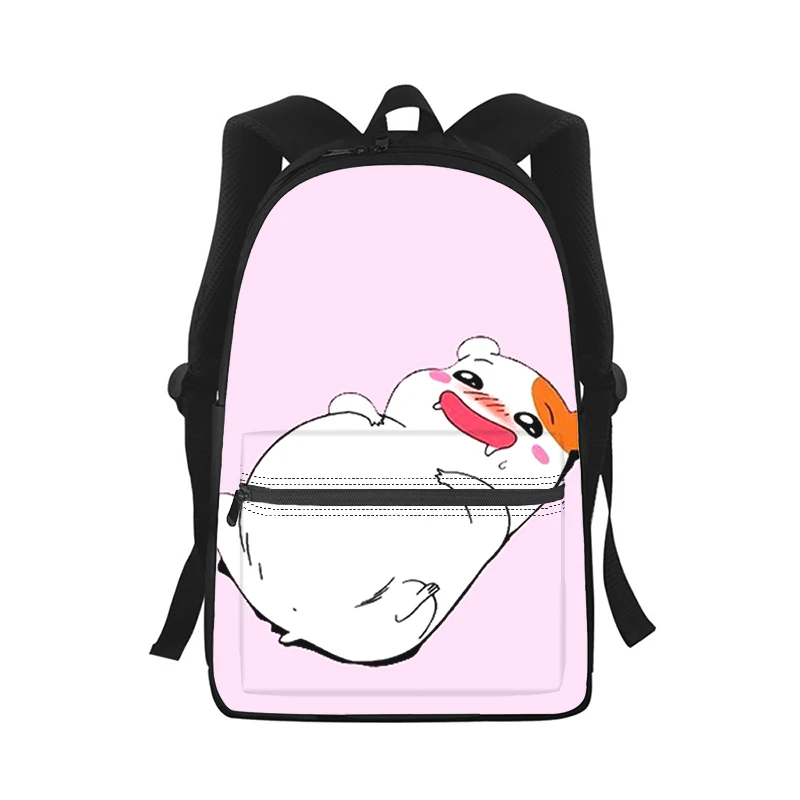 ANIME CUTE Oruchuban Ebichu Men Women Backpack 3D Print Fashion Student School Bag Laptop Backpack Kids Travel Shoulder Bag