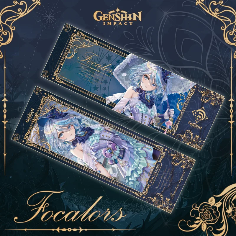 Genshin Impact Bookmarks Yae Miko Ganyu Kirara Nahida Nilou Ayaka Raiden Shogun Collection,stationery supplies