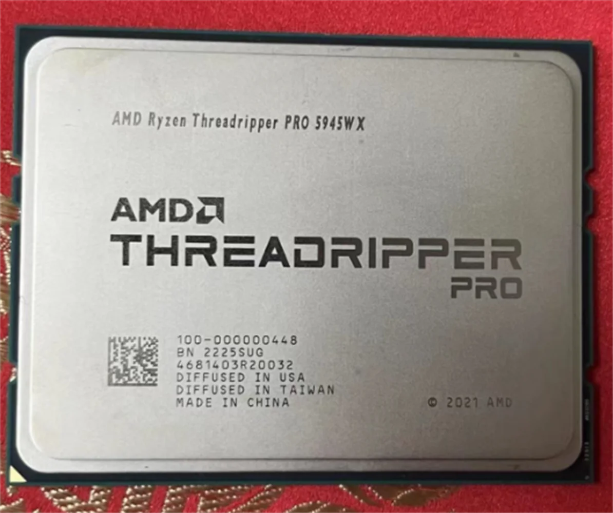 AMD Ryzen Threadripper PRO 5945WX 4.1Ghz 12 Core/24 Thread L3 Cache