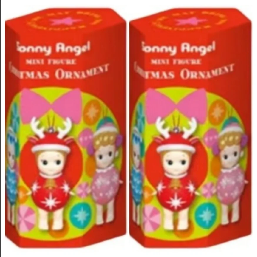 thumbnail image 1 of Colección navideña Sonny Angel 2023, caja sorpresa de renos, muñecos decorados con personajes kawaii, regalos navideños para niños y fanáticos, 1 of 5