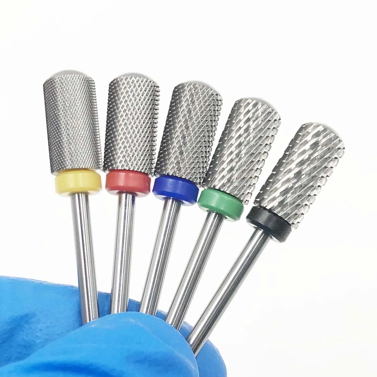 6.6mm 대형 원형 스무스탑 스틸 카바이드 네일 드릴 비트