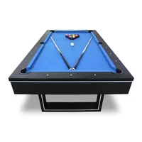 China Factory Outlet 7ft 8ft 9ft standard modern American  pool billiard table for indoor sports 2