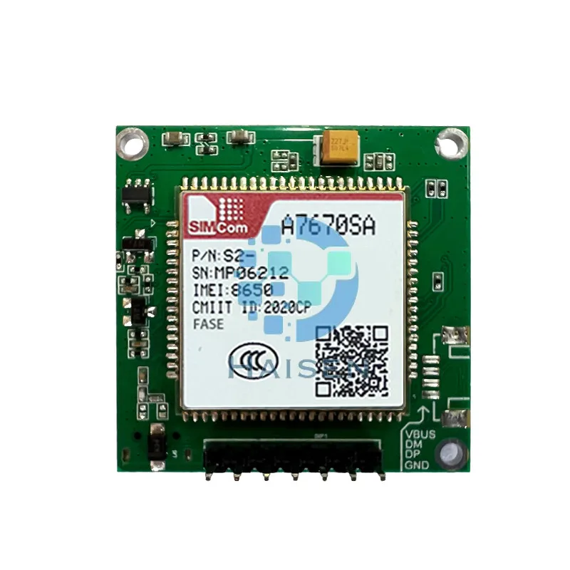 HAISEN SIMCOM A7670SA-FASE 코어 보드A7670SA-FASE 개발 보드 LTE CAT1+4G+2G+음성+BT ...