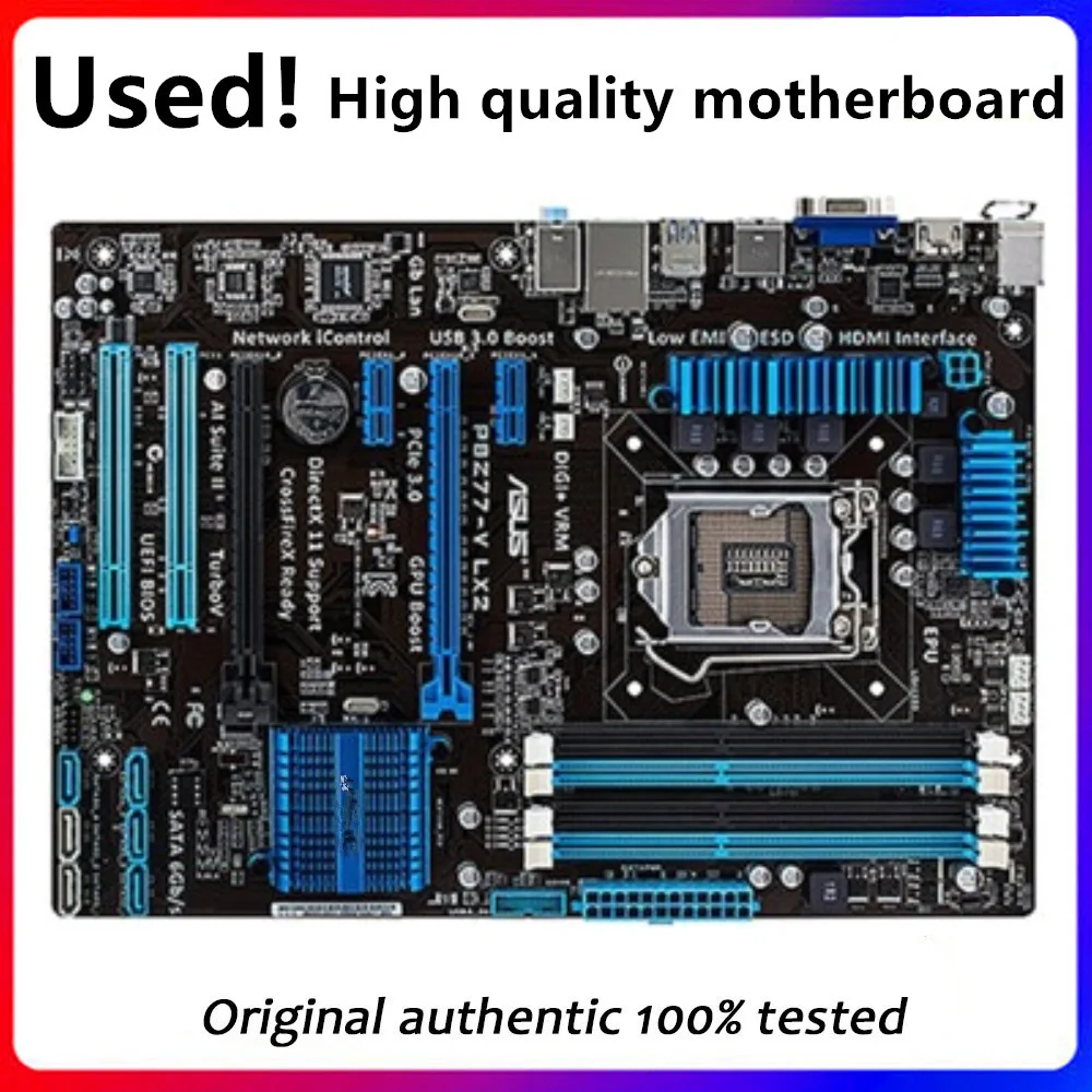 p8z77-v-lx2-for-asus-p8z77-v-lx2-computer-motherboard-lga-1155-ddr3-for-intel-z77-p8z77-desktop-mainboard-sata-ii-pci-e-x16-used