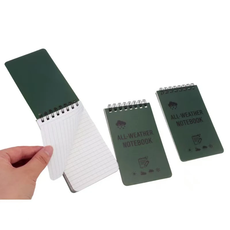 Waterproof Tactical All-Weather Pocket Notebook with Lined Pages