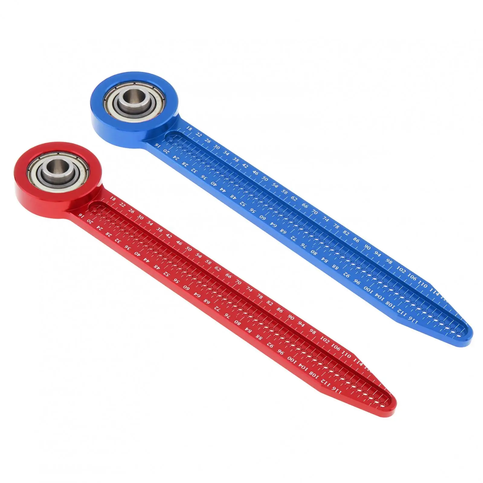 

360° Rotating Bearing Aluminum Alloy Adjustable Woodworking Compass Scriber Round Drawing Circle Ruler
