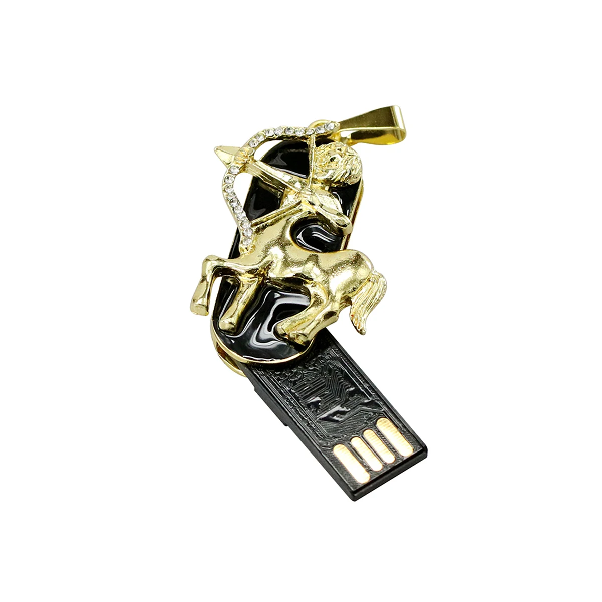 크리스탈 12 별자리 조디악 USB 플래시 드라이브 펜 드라이브, 8GB 16GB 32GB 64GB 128GB 256GB 펜드라이브 USB 2.0 플래시 메모리 스틱