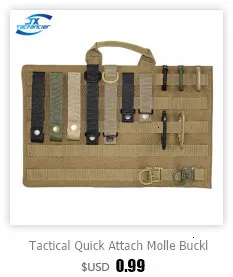 Tourniquet-Halter, TQ-Ärmelbeutel, elastisches Band, Molle-Klettverschluss, montiert für Brust-Rig-Duty-Gürtelzubehör – Detail 5
