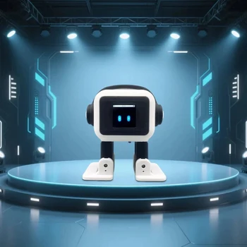 Robot interattivo intelligente a due gambe, con display LED sul viso, funzioni di camminata e ballo, adatto per l'apprendimento dei bambini