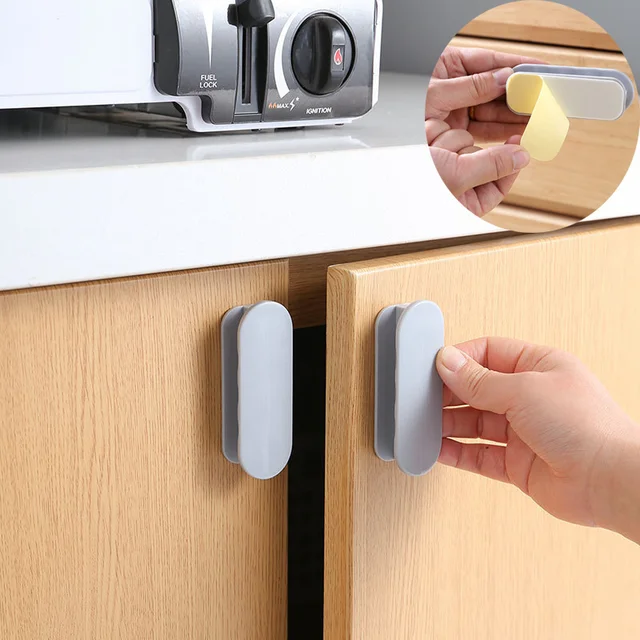 Xiaomi Lyukasztás Nélküli Ajtóablak Szekrény Fiók Fogantyú Többcélú Munkaerő-Megtakarító Segéd Húzó Otthoni Tároló Kiegészítők - Image 3
