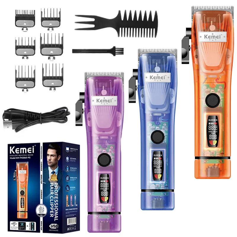 Professional Taper Lever Hair Clipper Fading Blending Electric Powerful