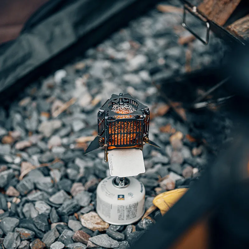 Goout Springhill ミニ屋外キャンプヒーター ポータブル耐摩耗性卓上