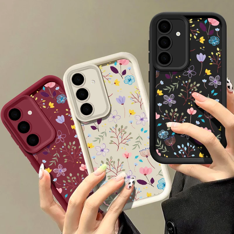 Floral Print TPU Case - Elegant Phone Cover