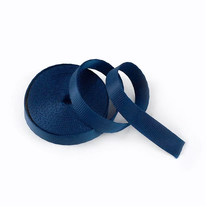 High-Quality Nylon Webbing for DIY Sewing & Accessories - 45 Meters, 10-20mm Width