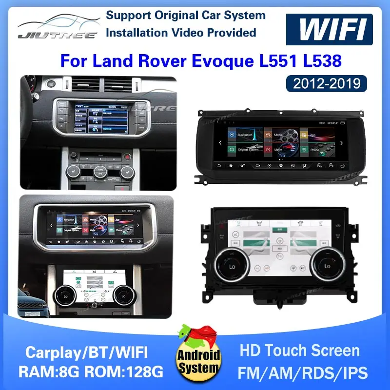 

Car Radio Android 10.0 For Range Rover Land Rover Evoque L551 L538 2012-2019 Multimedia Player Audio Head Unit Carplay