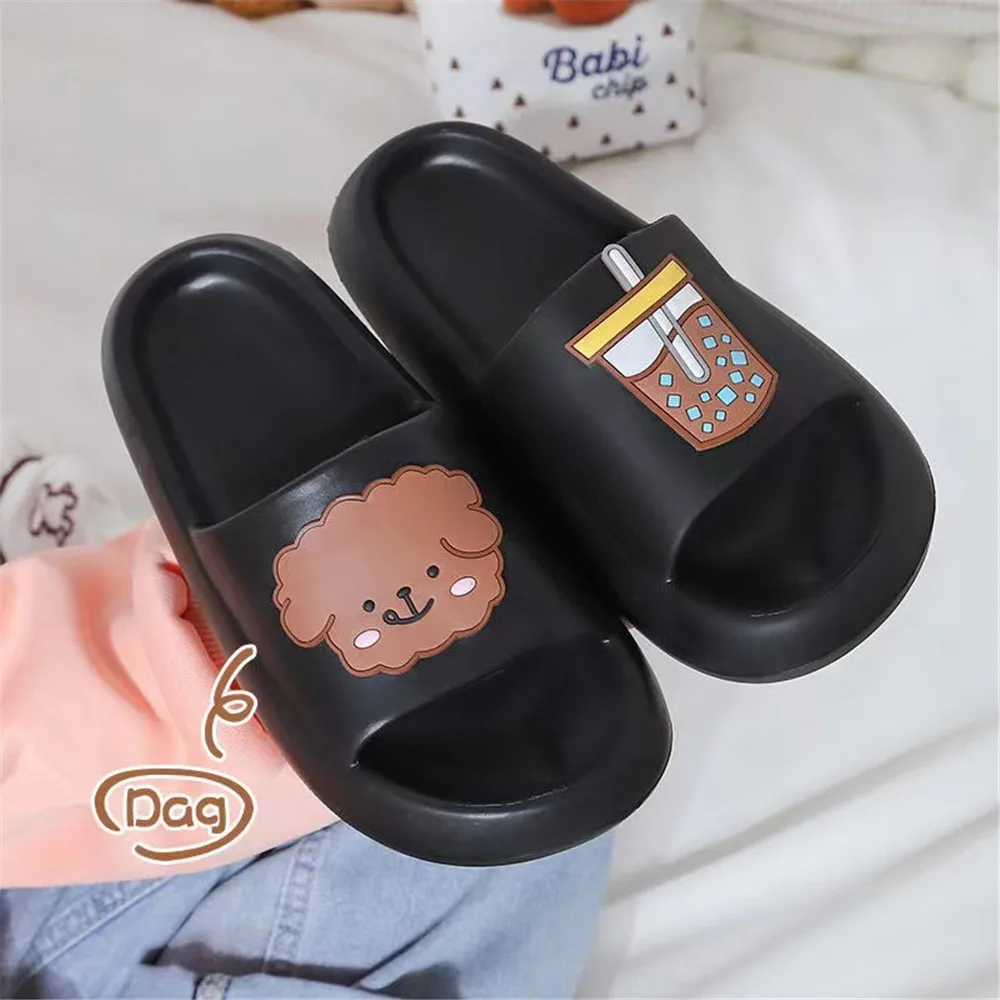 New Cotton Slippers For Women's Winter Indoor Home Fur Slippers With Thick  Sole And Anti Slip Winter Style For Home Use 2023 - AliExpress